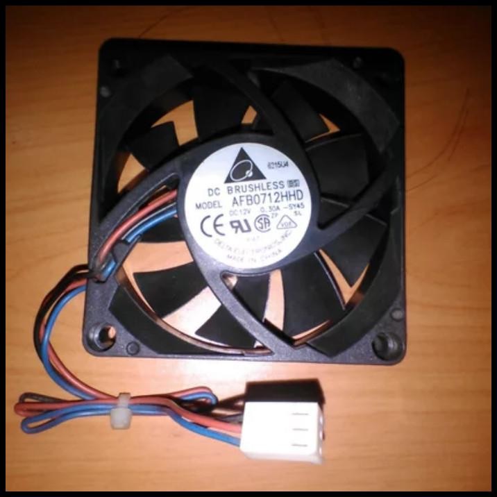 Fan 7Cm Original Delta Afb0712Hhd 0.3A Garansi