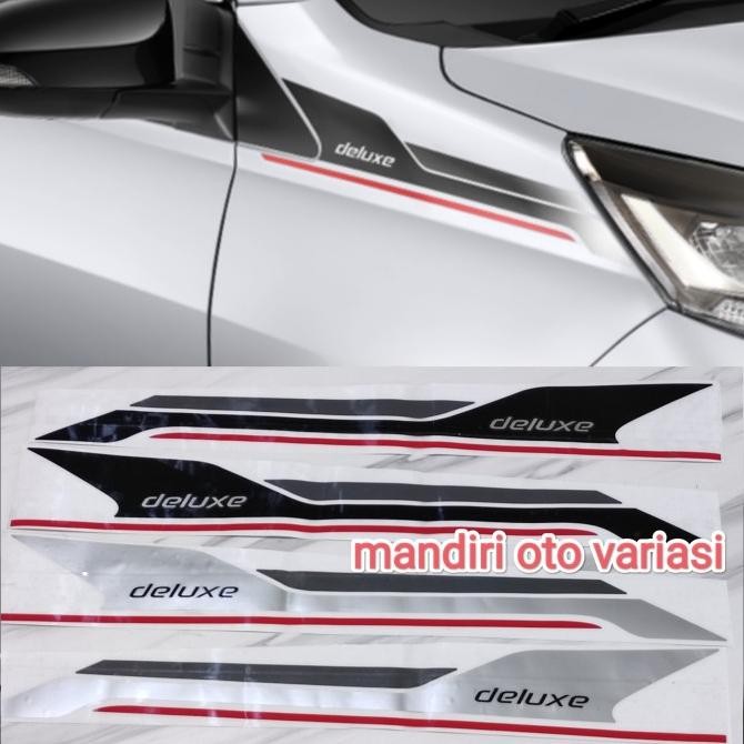 Sticker Spion Depan Mobil Daihatsu Sigra Deluxe 2022 Stiker Deluxe Ready