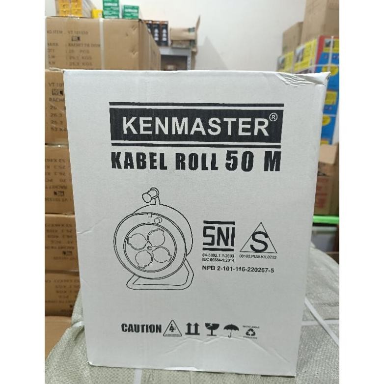 KABEL ROLL 50 METER KENMASTER SNI / KABEL ROLL 50 METER KENMASTER SNI