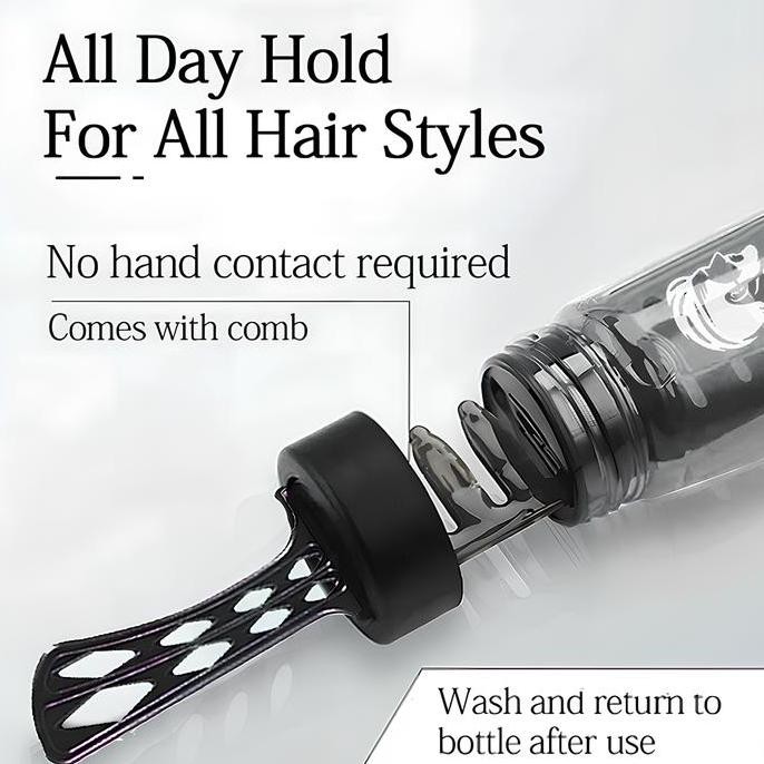 Grosir Sjj 2In1 Garansi Asli Minyak Rambut Gel Wax Mens Gel Sisir Rambut Sisir Minyak Rambut Hair St