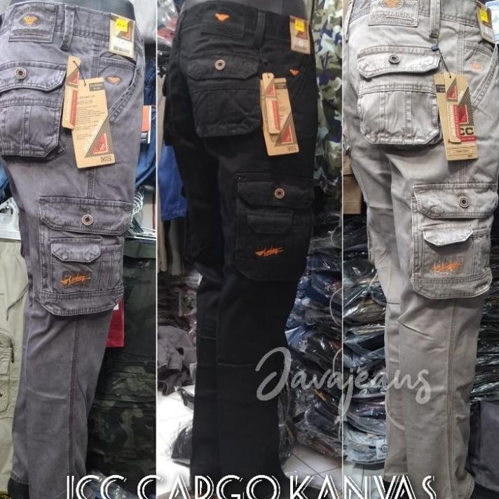 Celana Cargo Panjang Jcc Bahan Anva Tebal Halu Eren Trendy