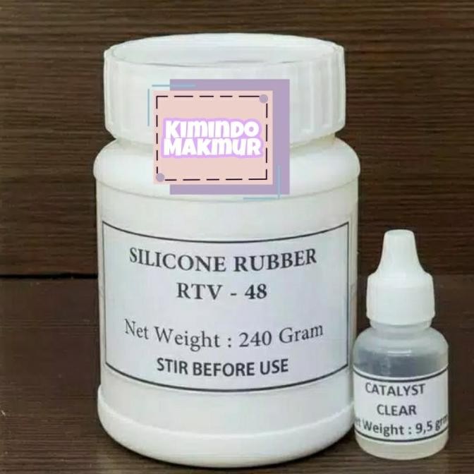 

Promo Silicon Rubber RTV48 netto 240gram Silicon Resin Moulding Resin COD