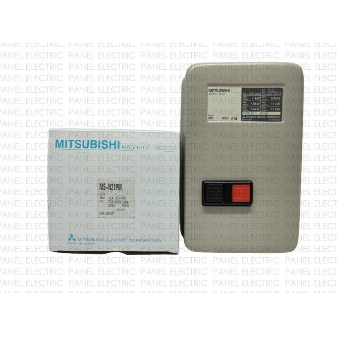 

Sale Magnetic Switch Motor Starter Mitsubishi Msn-21Pm Ms-N21Pm Msn 21 Pm 110Vac 220Vac 380Vac
