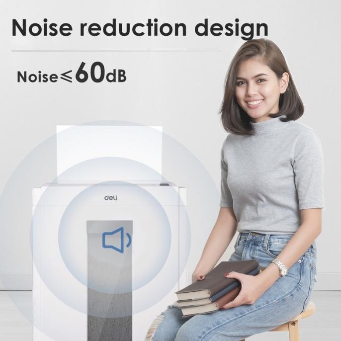 

Murah Deli Et053 Mesin Pengancur Kertas / Paper Shredder Deli T053