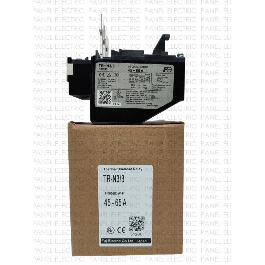 

Grosir Thermal Overload Relay Fuji Tr-N3 Tr-N3/3 15A/22A/30A/34A/42A/55A