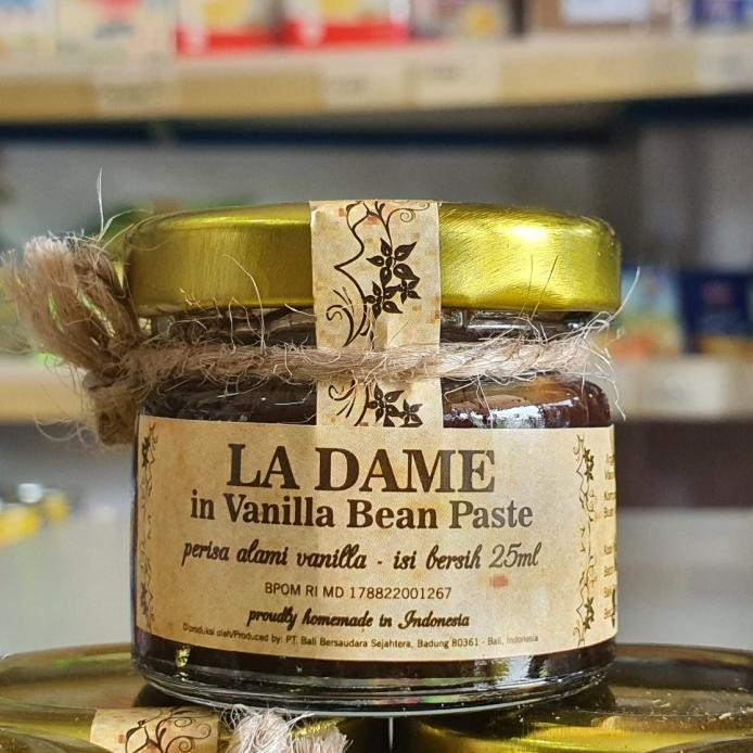

Ladame In Vanilla Bean Paste 25Gr / Pasta Vanilla Ladame 25Gr / Vanilla In Bean Paste La Dame murah