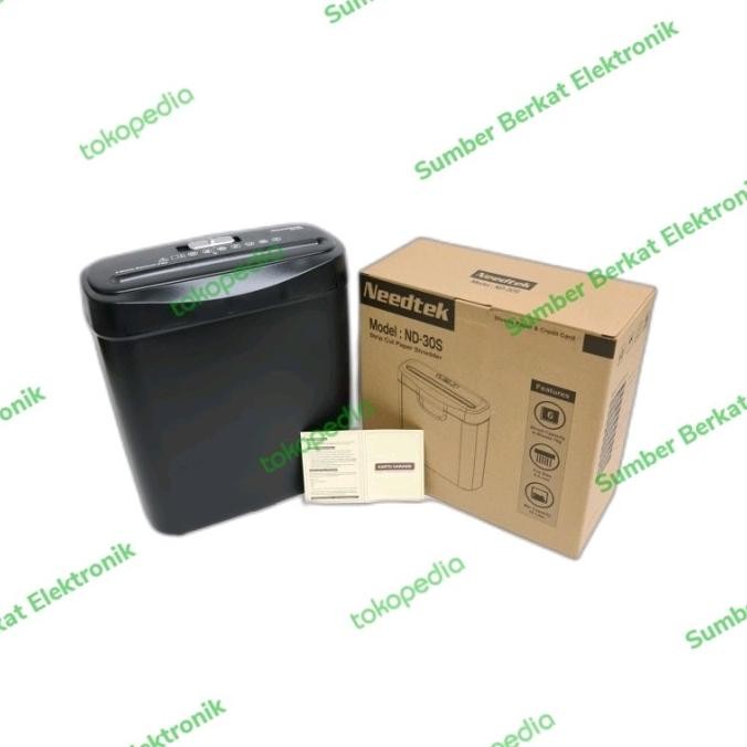 

Promo Mesin Penghancur Kertas Needtek Office Strip Cut Nd-30N