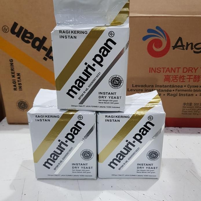 

Ragi Instant MAURIPAN 500 gram GROSIR / yeast kering pengembang 500g murah