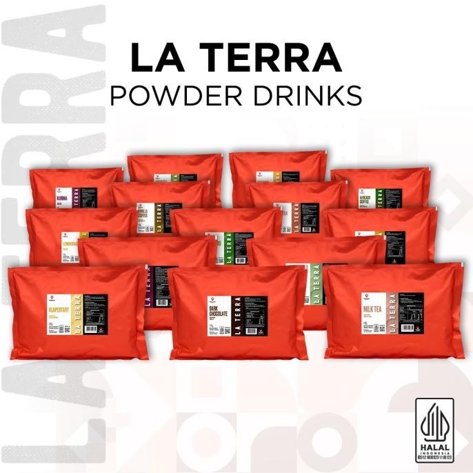

Powder Premium Dark Chocolate Drink Bubuk Minuman Rasa Coklat Pekat 1kg La Terra murah