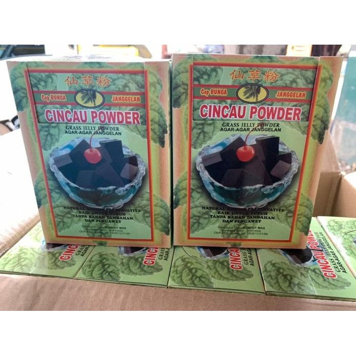 Cincau Powder Cap Bunga 1 box murah