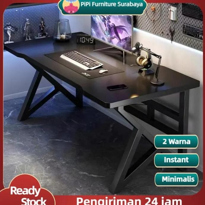 Meja Komputer / Meja Gaming / Meja Komputer Minimalis/ Meja Gaming