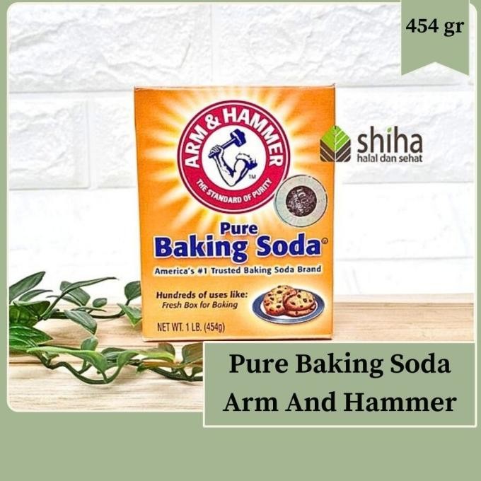 

Baking Soda Halal 454 gram Soda Kue Arm and Hammer USA | Warung Shiha murah