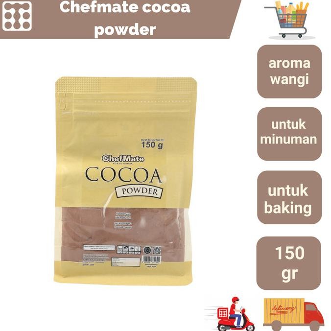 

Chefmate Cocoa Powder| Chefmate Coklat Bubuk 150 GR - Cocoa Powder murah