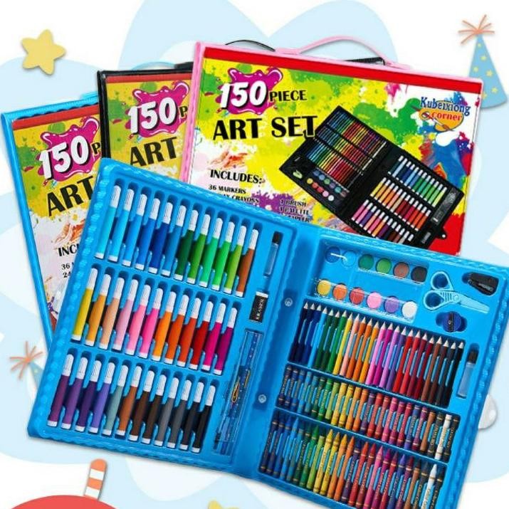 

QIG-1722 CRAYON SET ISI 68 PCS 86 pc / SET ALAT MELUKIS MENGGAMBAR ANAK / SET PENSIL WARNA ANAK Termurah