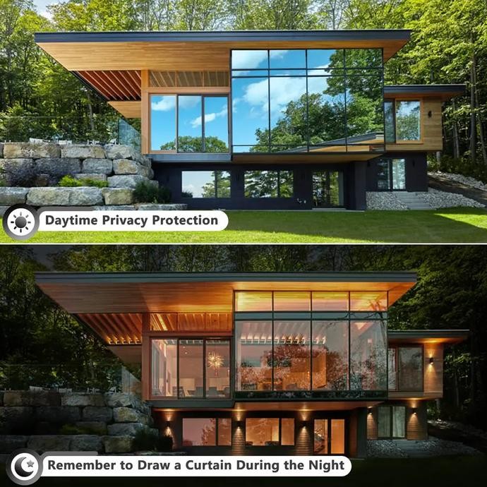 TERLARIS Stiker / Sticker Kaca Film Cermin One way Satu Arah Sparta 1 Roll