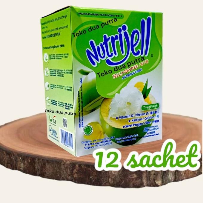 

nutrijell kelapa muda / nutrijell young coconut @15gr X 12psc(1 box) murah