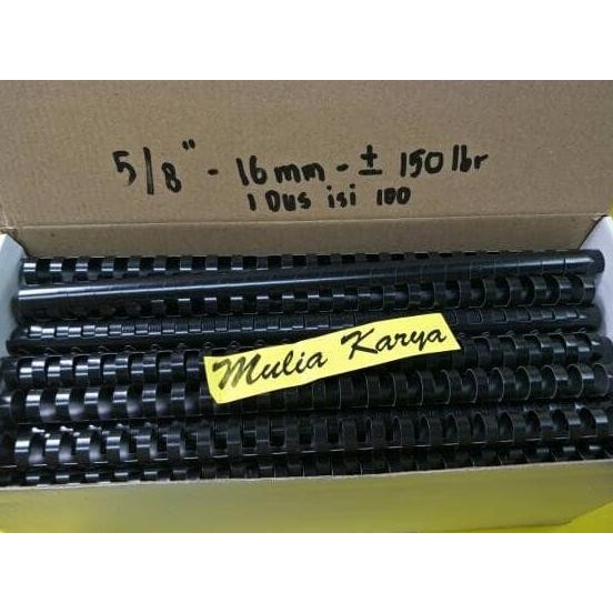

Promo Spiral Plastik Jilid 5/8 Inch - 16 Mm Folio 23 Lubang Isi 100 Pcs