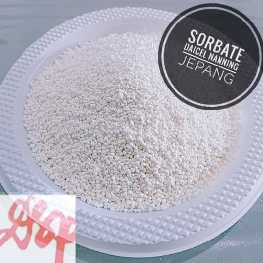 

Potasium Sorbate Daicel Ex. Jepang 500 Gram Food Grade murah