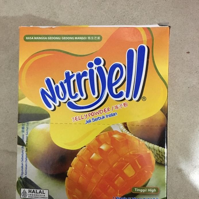 

Nutrijell Mangga Gedong 15 gr per box isi 12 pcs murah