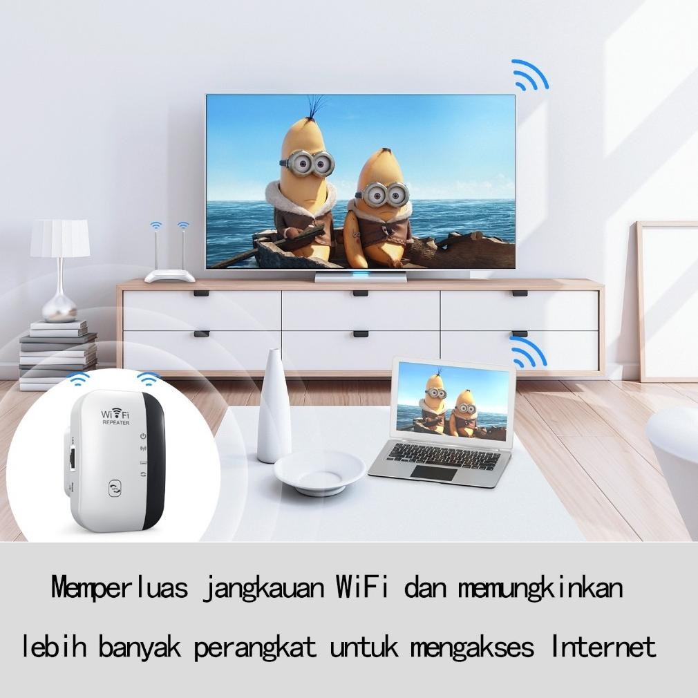 Wifi Antena Repeater 300M Antena Signal Penguat Jaringan Internet Antena Penangkap Sinyal Wifi
