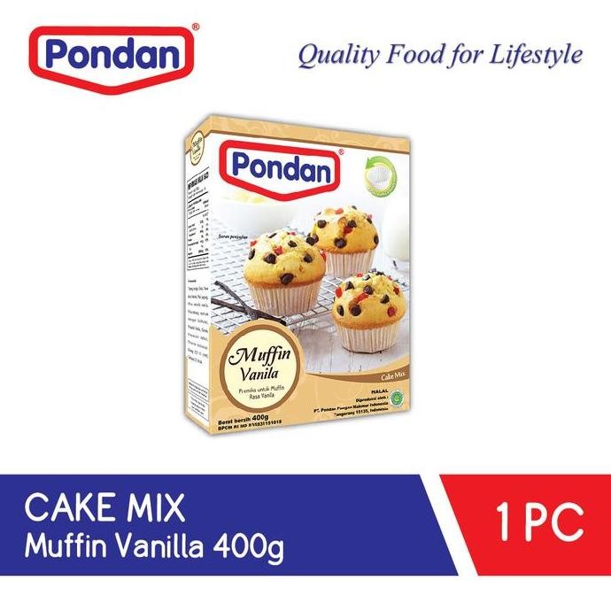

Pondan Premiks Muffin 400 g murah