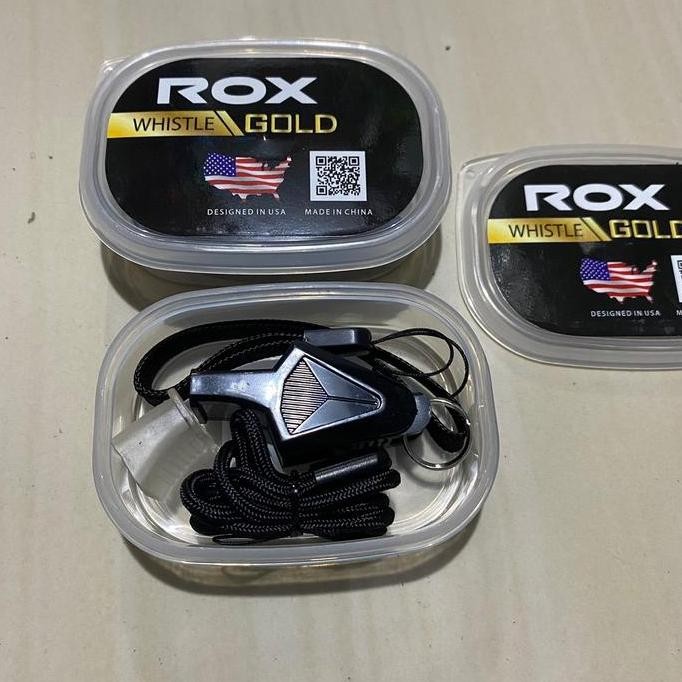 Peluit wasit Whistle ROX Gold murah