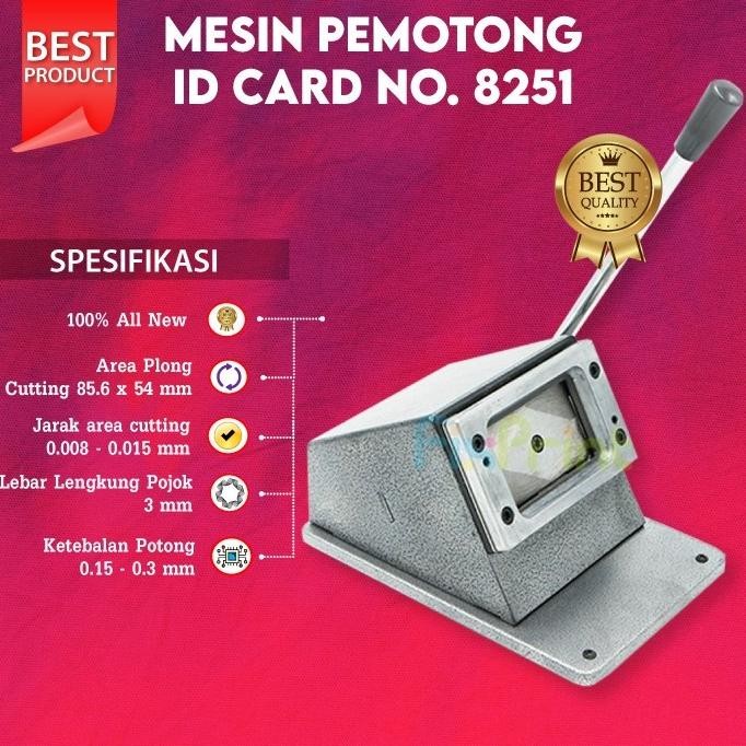 

Grosir Mesin Pon Id Card / Plong Id Card / Pemotong New