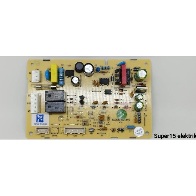 Grosir Modul Pcb Sharp Sj-236Mg-Gb/Gr, Sj-316Mg-Gb/Gr Pcb Kulkas Sharp Sj236 Sj316 (2 Pintu) (207)