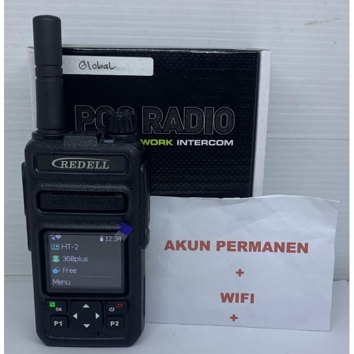 Grosir Ht Handy Talkie Poc Redell Ds-368 4G Bisa Jarak Jauh Sampai 10.000 Km