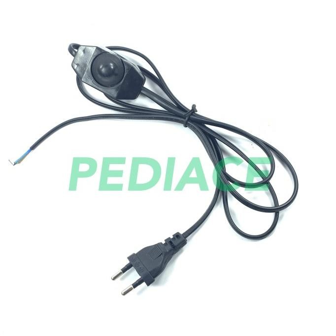 Kabel Sambungan Saklar / Switch Dimmer Kabel Colokan Buntung Hitam