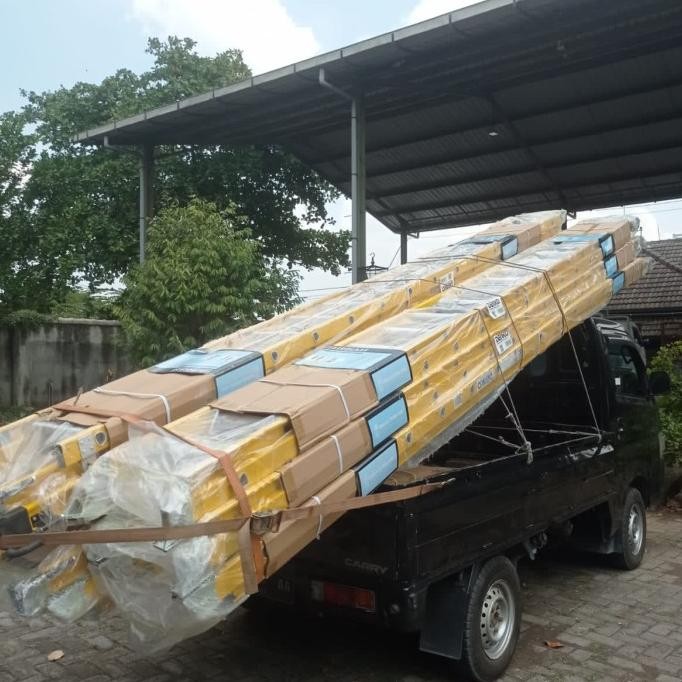Tangga Fiberglass Pln 9.6 Meter Denko New Stok