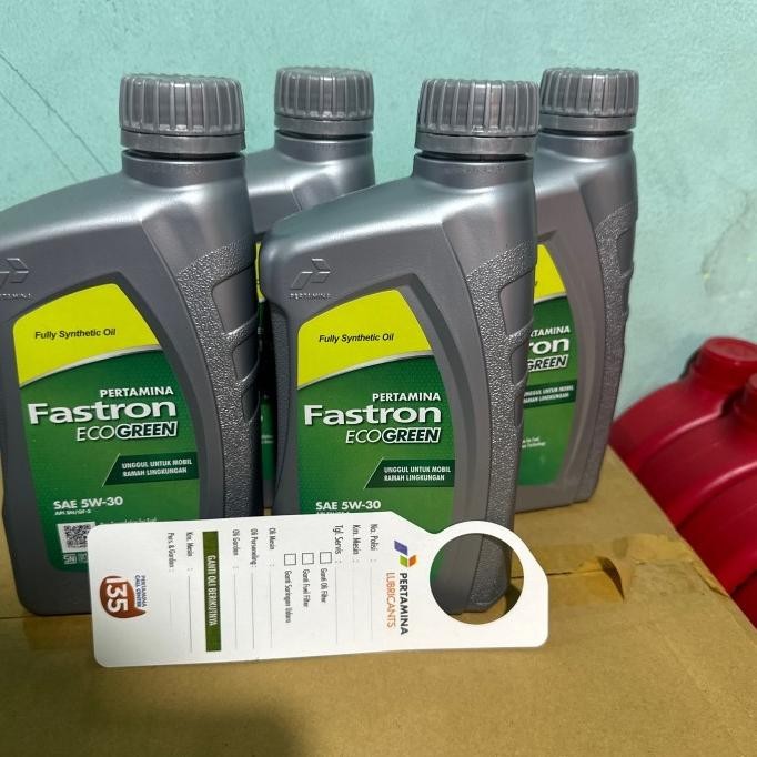 Grosir Oli Mesin Mobil Fastron Eco Green Sae 5W-30 4 Liter