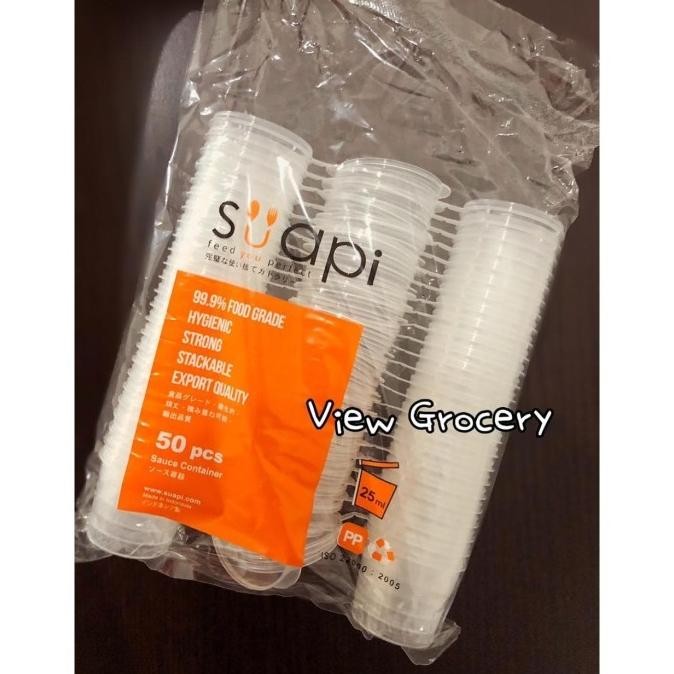 Sauce Cup Suapi 25ml ( 50pcs )