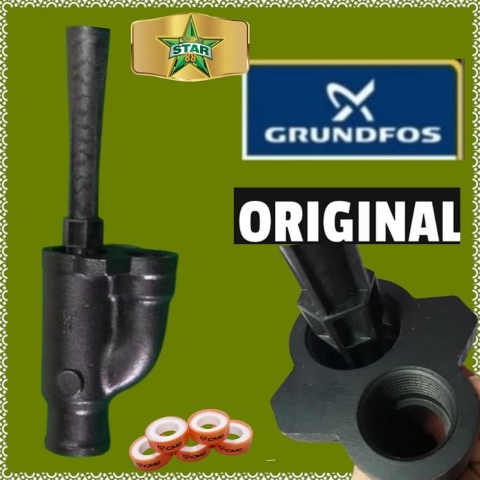 Mata Jet Pump Ventury Asli Grundfos Pompa Air Jpd 4-54 5-61 Jd Basic 3 New Stok