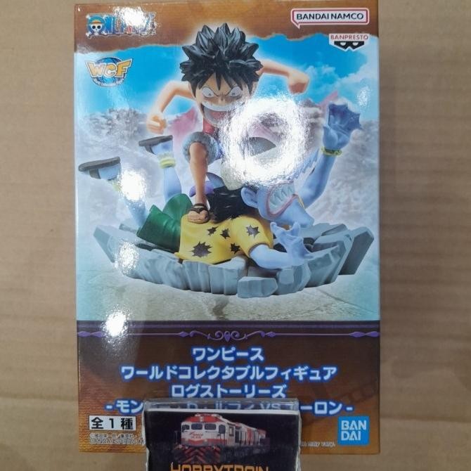 WCF ONE PIECE LOG STORIES MONKEY D LUFFY VS ARLONG FIGURE