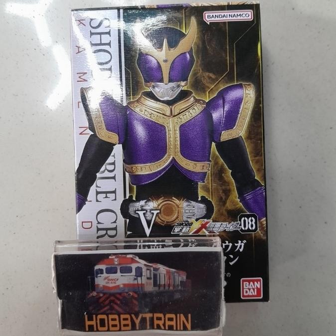SHODO XX DOUBLE CROSS KAMEN RIDER KUUGA RISING TITAN FORM FIGURE