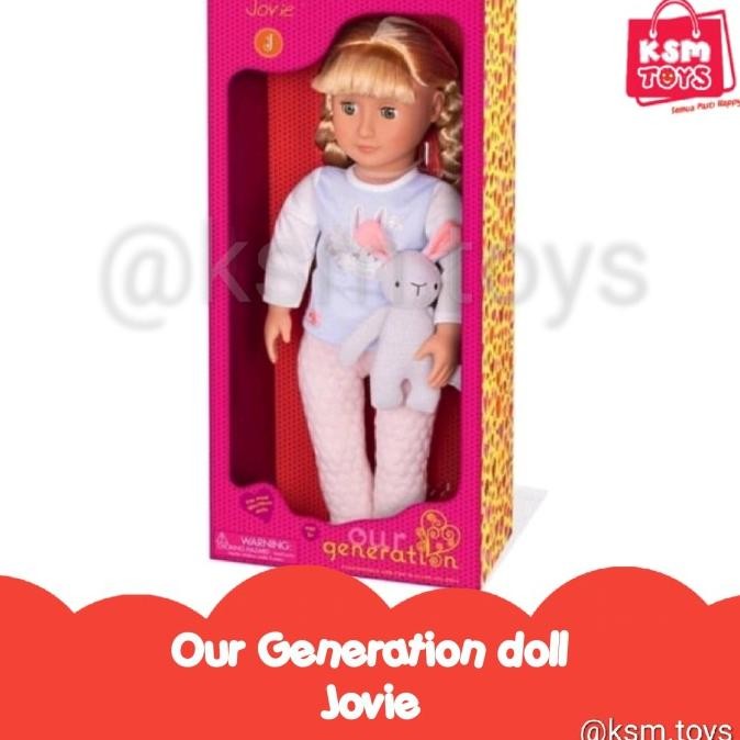 Our Generation doll Jovie 18inch mainan boneka