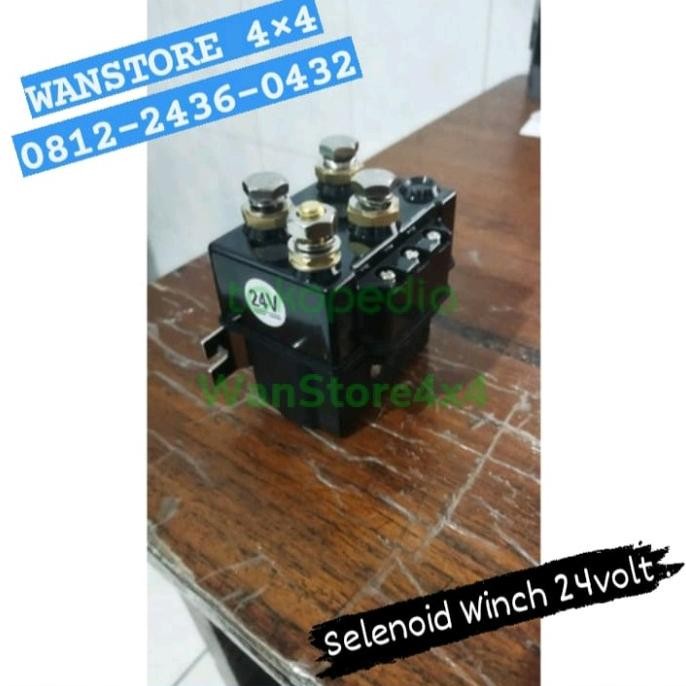 Sale Selenoid Winch Model Warn Allbright Universal 24Volt