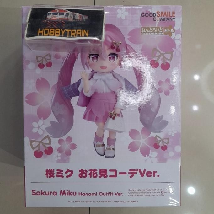 NENDOROID DOLL SAKURA MIKU HANAMI OUTFIT FIGURE