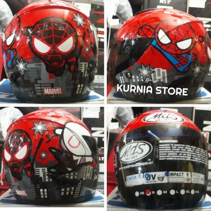 helm anak gm kids tranformer hello kitty