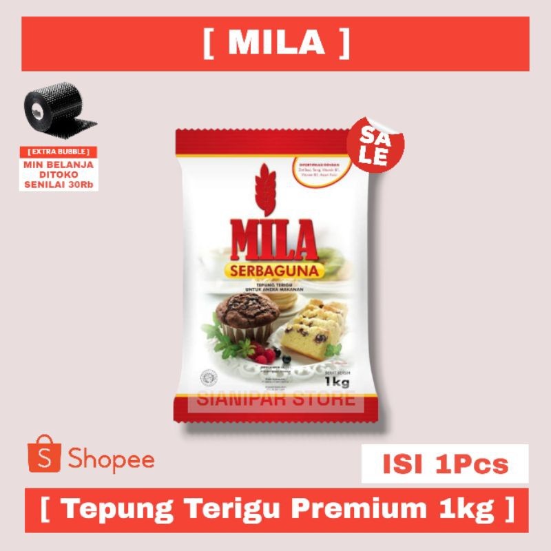 

MILA TEPUNG TERIGU SERBAGUNA PCK 1000g - 1Kg