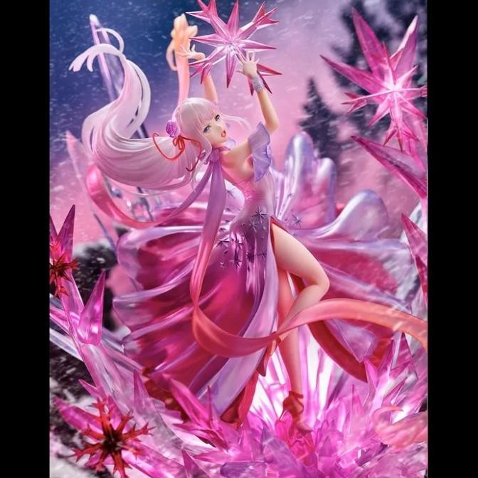Shibuya Scramble Figure 1/7 Emilia - Hyouketsu no Emilia Crystal Dress