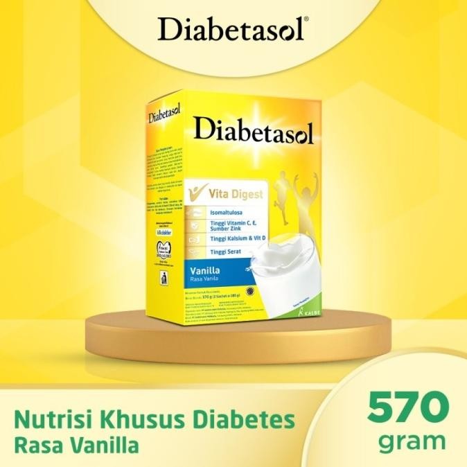 

Diabetasol Vanilla 570 gr