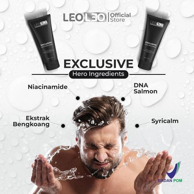 

Murah Leoleo Paket Instan Glowing Facialwash Scrup Whith Dna Salmon Dan Sunscreen With Uv Filter 50Pa++
