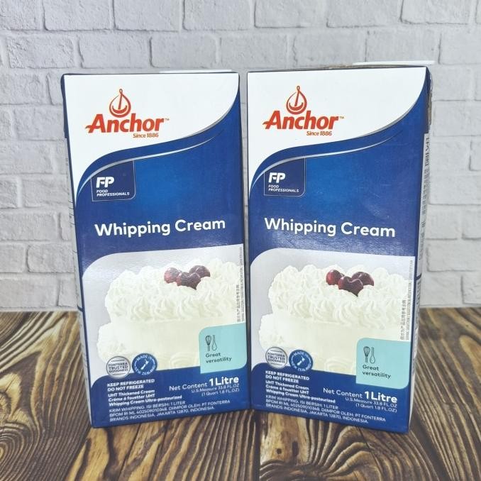 

anchor whipping cream 1lt ori sby barat