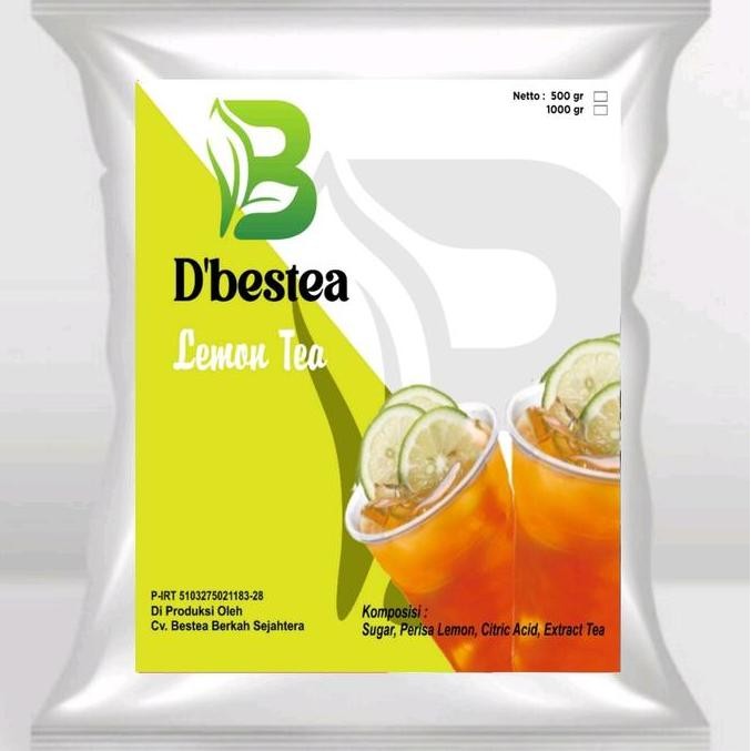 

Murah Bubuk Minuman Rasa Lemon Tea 1Kg