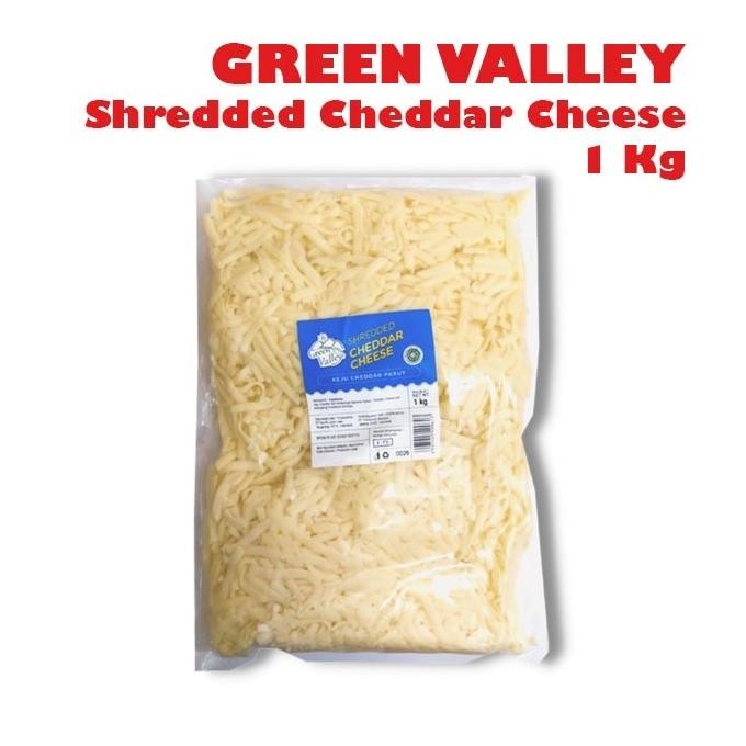 

Sale Green Valley Keju Mozarela Parut/Shereded 1Kg Keju Ngaret & Lumer