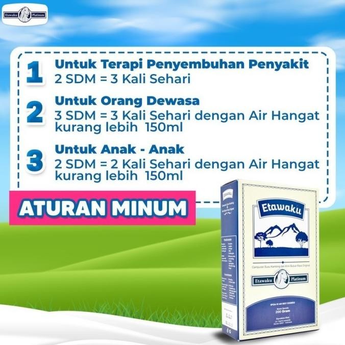 

Grosir Etawaku Platinum Paket 2 Box Susu Kambing Murni & Krimer Bubuk