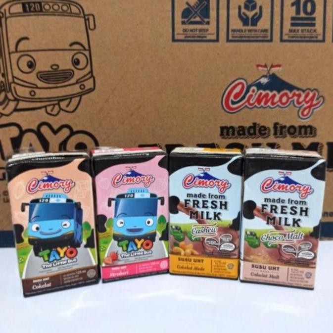 

Susu cimory 125 ml tayo Chocolate/Strawberry/chocomalt/cashew 125ml