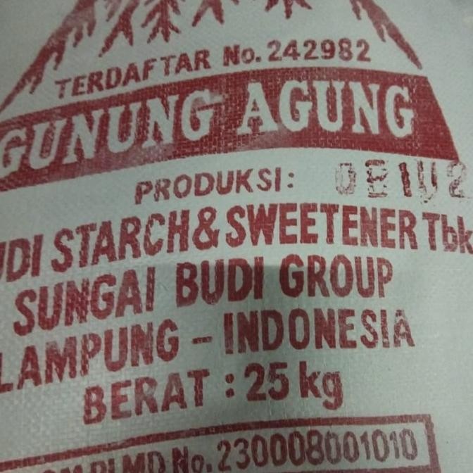 

Murah Tapioka Gunung Agung 25 Kg